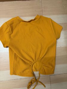 yellow mustard tokyo talkies top
