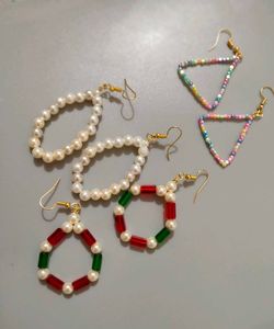 3 set of earrings