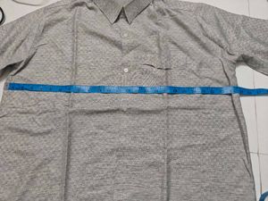 Classic Grey Textured Shirt