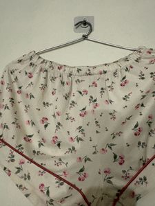 Cute Cactus Print Pajama Shorts