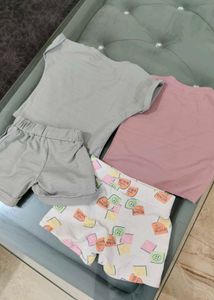 Adorable Kids T-Shirt and Shorts Set 1-3 years