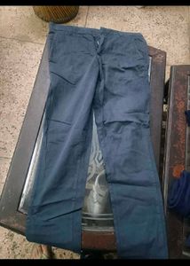 Men's Dark Blue Richlook Trouser in 32 waist