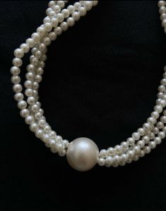 Elegant Multi-Strand Pearl Necklace
