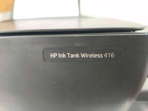 HP nk tank printer with extra ink colors 4 Bottles