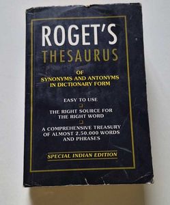 EASY TO USE INDIAN EDITION THESAURUS