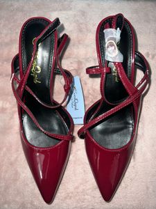 Ever Cupid Heels - Red Patent Leather