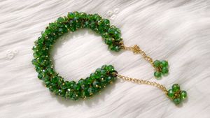 Green Beaded Bracelet