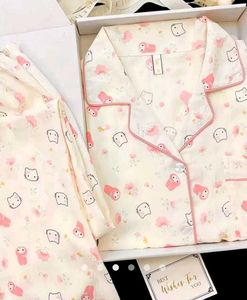 3 PCs Kitty Print Lounge Set