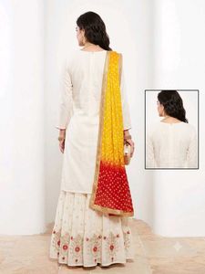 Beautiful Ethnic Gown with Dupatta n bottom