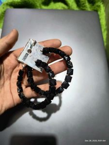 Combo of 2 -Star themed earring and black hoops