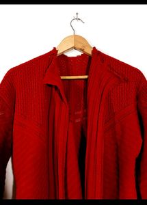 Casual Red Sweater (Women)