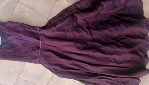 Elegant Purple Ethnic Gown