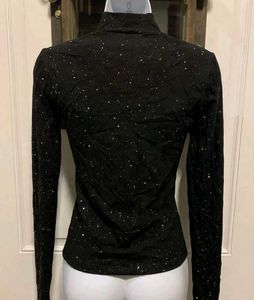 Sparkling Chanel Inspired Long Sleeve Top