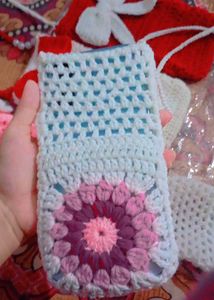 Crocheted pretty✨ phone pouches 🌷