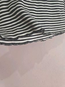 Striped Black and White T-Shirt