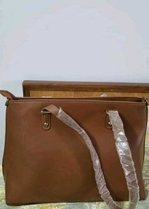 Stylish Brown Tote Bag