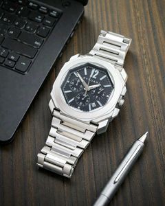 BVLGARI Octo Chronograph Watch Serpenti Tubogas 10
