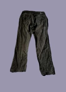 Roadster Charcoal Grey Boyfriend Jeans