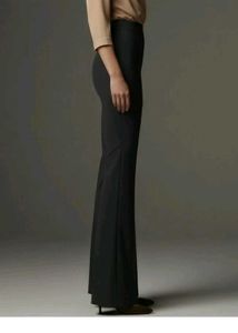 Flared Black Trousers