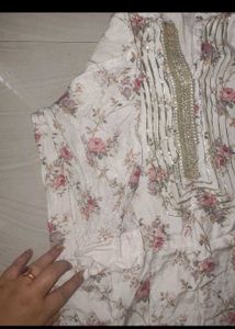 Floral Print Kurta Set