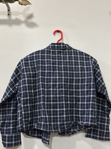 Classic Navy Checkered Shirt