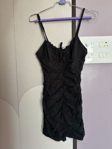 Ruched Bodycon Mini Dress