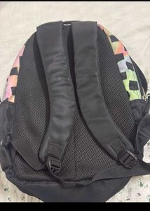Genie Tie-Dye Checkered Backpack