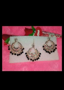 2 earing and mangtika &amp; necklace set &amp; ban