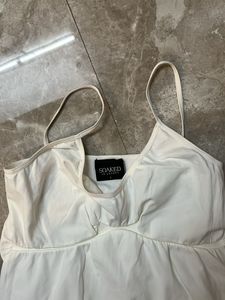 Women's White Camisole Top