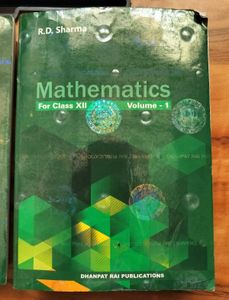 Mathematics Class 12th RD Sharma