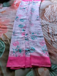 Soft Floral Printed Georgette Saree for Women
