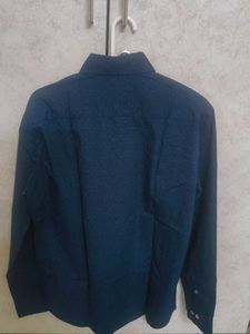 Men's Textured Slim Fit Shirt