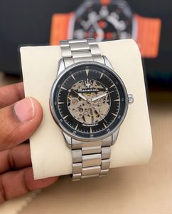 Maserati Automatic Skeleton Watch