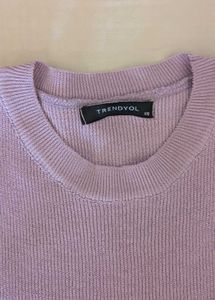 Trendyol Lavender Knit Vest
