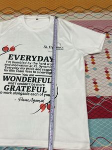 White XL Dynamics Motivational T-Shirt