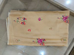 Beautiful Gold Silk Saree