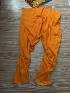 Botique original silk Bandage Orange Patiala Pants