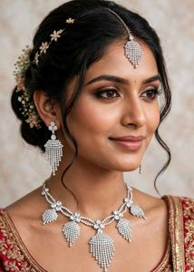 Sparkling Rhinestone Jewellery Set