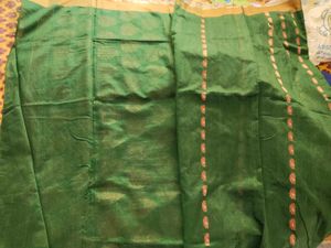Elegant Green handloom Style Saree all over work