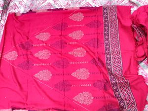 Kashmiri Garam Suite With Pant And Shawl