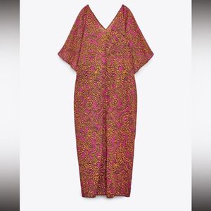 Limited Edition Bohemian Floral Kaftan Zara Dress