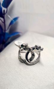 Silver platted ring finger