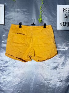 Bright Yellow Women's Shorts