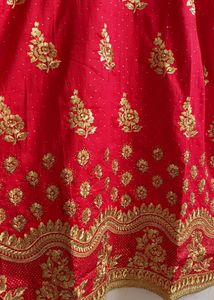 Red &amp; Gold  Suit Set