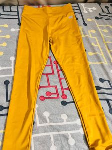 Yellow Active Leggings