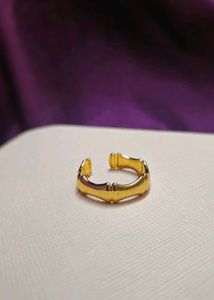 3 Combo Of Anti-Tarnish Rings Trendy Gold-plated