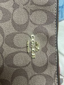 Coach Monogram Wristlet/Clutch