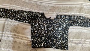 Sparkly Sequin Black blouse