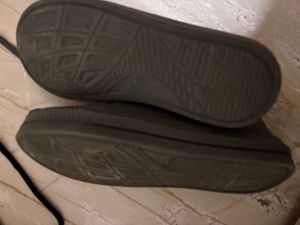 Olive Green Lace-Up Sneakers