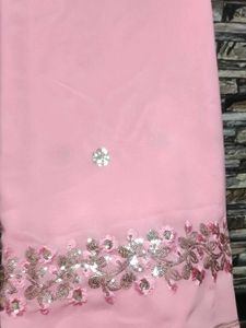 Elegant Pink Saree